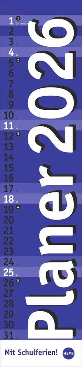 Langplaner, blau 2026 | Sonstiges | 978-3-7564-0988-4 | www2.sack.de