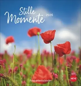 Heye |  Stille Momente Postkartenkalender 2026 | Sonstiges |  Sack Fachmedien
