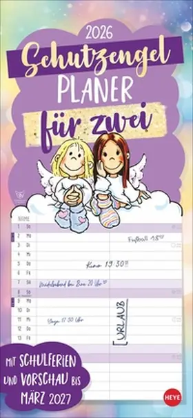 Heye |  Schutzengel Planer für zwei 2026 | Sonstiges |  Sack Fachmedien