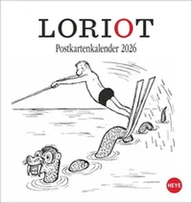 Loriot |  Loriot Postkartenkalender 2026 | Sonstiges |  Sack Fachmedien