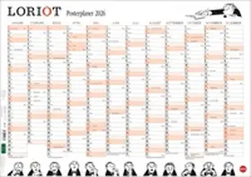  Loriot Posterplaner 2026 | Sonstiges |  Sack Fachmedien