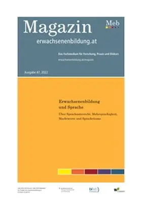 Schindler / Sprung |  Erwachsenenbildung und Sprache | Buch |  Sack Fachmedien