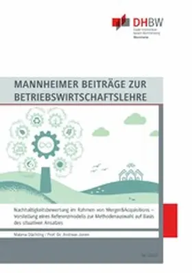 Düchting / Jonen |  Nachhaltigkeitsbewertung im Rahmen von Merger&Acquisitions | eBook | Sack Fachmedien