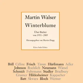 Walser / Zingg |  Winterblume | eBook | Sack Fachmedien