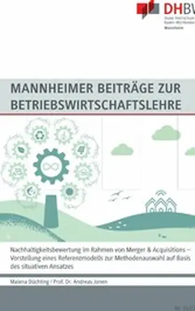 Düchting / Jonen |  Nachhaltigkeitsbewertung im Rahmen von Merger & Acquisitions | eBook | Sack Fachmedien