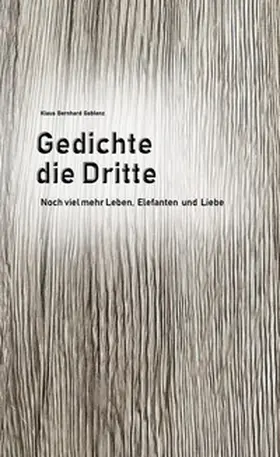 Gablenz |  Gedichte die Dritte | Buch |  Sack Fachmedien