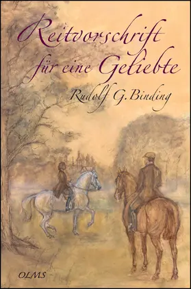 Binding |  Reitvorschrift für eine Geliebte | Buch |  Sack Fachmedien