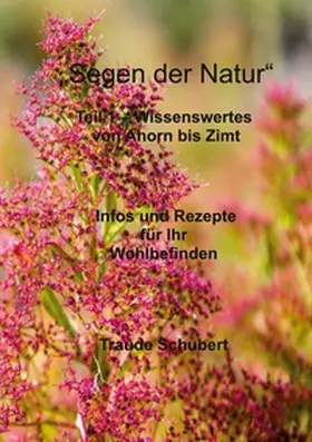 Schubert | Segen der Natur - Teil 1 | Buch | 978-3-7583-8253-6 | www2.sack.de
