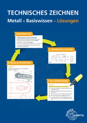Schellmann / Stephan |  Lösungen zu 14340, Technisches Zeichen Metall Basiswissen | Buch |  Sack Fachmedien