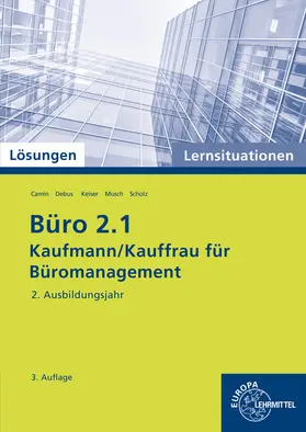 Camin / Debus / Musch |  Lösungen zu 77189 | Buch |  Sack Fachmedien