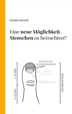 Mayer |  Eine neue Möglichkeit Menschen zu betrachten? | Buch |  Sack Fachmedien