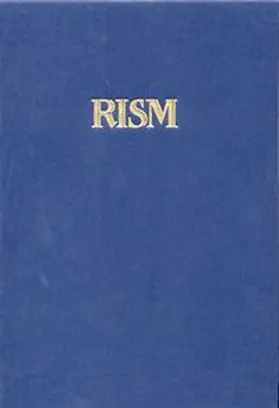 Ameln / Jenny / Lipphardt |  Répertoire International des Sources Musicales (RISM) / Das deutsche Kirchenlied | Buch |  Sack Fachmedien