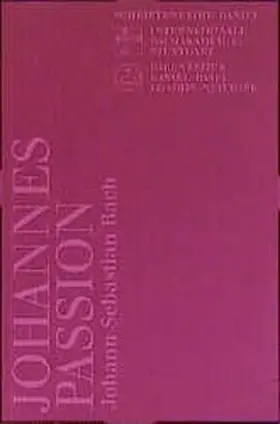 Prinz |  Bach, Johann Sebastian: Johannes-Passion, BWV 245 | Buch |  Sack Fachmedien