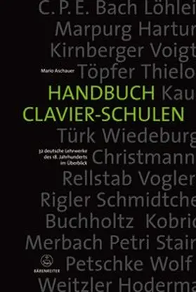 Aschauer |  Handbuch Clavier-Schulen | Buch |  Sack Fachmedien