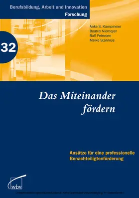 Kampmeier / Stannius / Niemeyer |  Das Miteinander fördern | eBook | Sack Fachmedien