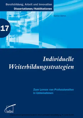 Böhm |  Individuelle Weiterbildungsstrategien | eBook | Sack Fachmedien