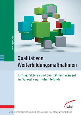 Töpper |  Qualität von Weiterbildungsmaßnahmen | eBook | Sack Fachmedien