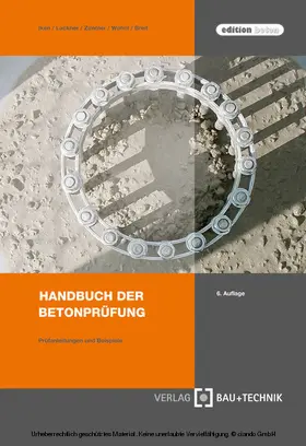 Zimmer / Wöhnl / Breit |  Handbuch der Betonprüfung | eBook | Sack Fachmedien