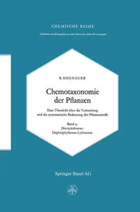 Hegnauer |  Chemotaxonomie der Pflanzen | Buch |  Sack Fachmedien