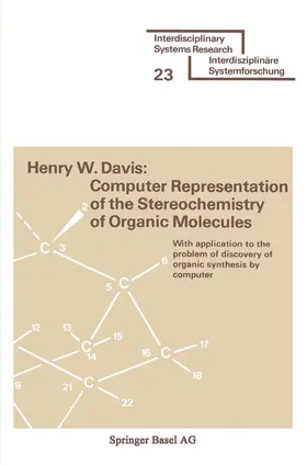 DAVIS |  Computer Representation of the Stereochemistry of Organic Molecules | Buch |  Sack Fachmedien
