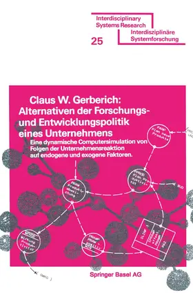 GERBERICH |  Alternativen der Forschungs- und Entwicklungspolitik eines Unternehmens | Buch |  Sack Fachmedien