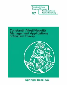 NEGOITA |  Management Applications of System Theory | Buch |  Sack Fachmedien