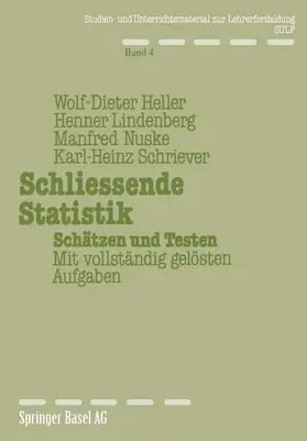 Heller / Lindenberg / Nuske |  Schliessende Statistik | Buch |  Sack Fachmedien