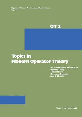 Constantin / Voiculescu / Douglas |  Topics in Modern Operator Theory | Buch |  Sack Fachmedien