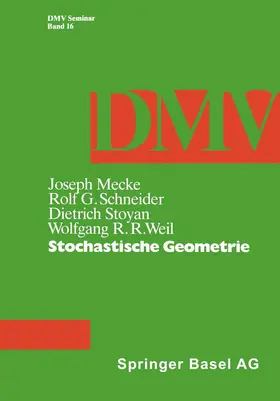 Mecke / Weil / Schneider |  Stochastische Geometrie | Buch |  Sack Fachmedien