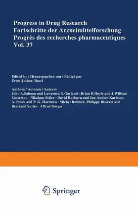 JUCKER |  Progress in Drug Research / Fortschritte der Arzneimittelforschung / Progrès des recherches pharmaceutiques | Buch |  Sack Fachmedien