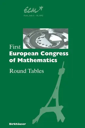 Joseph / Mignot / Rentschler |  First European Congress of Mathematics | Buch |  Sack Fachmedien