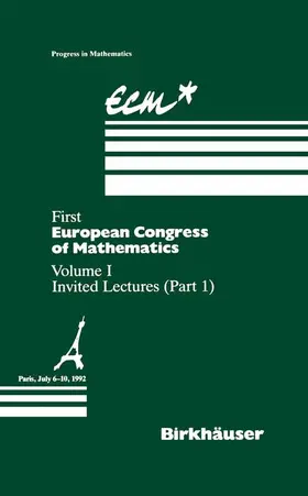 Joseph / Mignot / Rentschler |  First European Congress of Mathematics Paris, July 6-10, 1992 | Buch |  Sack Fachmedien