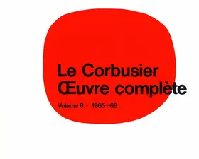Boesiger |  Le Corbusier - Œuvre complèteVolume 8: 1965-1969 | Buch |  Sack Fachmedien