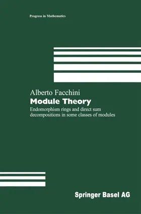 Facchini |  Module Theory | Buch |  Sack Fachmedien