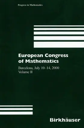 Casacuberta / Xambo-Descamps / Miro-Roig |  European Congress of Mathematics | Buch |  Sack Fachmedien
