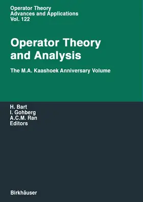 Bart / Ran / Gohberg |  Operator Theory and Analysis | Buch |  Sack Fachmedien