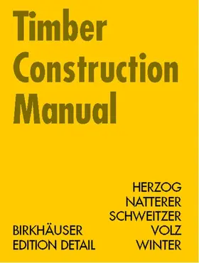 Herzog / Natterer / Schweitzer |  Timber Construction Manual | Buch |  Sack Fachmedien