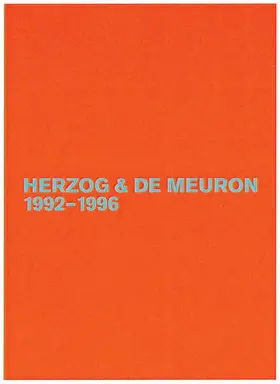 Mack |  Herzog & de Meuron 1992-1996 | Buch |  Sack Fachmedien