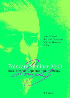 Rivasseau / Dalibard |  Poincaré Seminar 2003 | Buch |  Sack Fachmedien