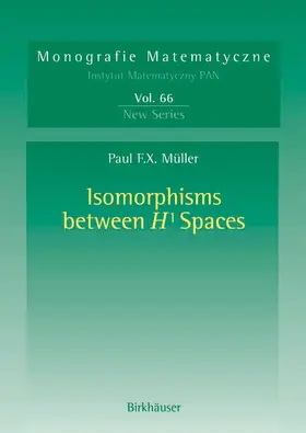 Müller | Isomorphisms Between H¹ Spaces | E-Book | sack.de