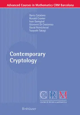 Catalano / Cramer / Damgard |  Contemporary Cryptology | eBook | Sack Fachmedien
