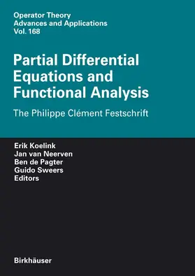 Koelink / van Neerven / de Pagter | Partial Differential Equations and Functional Analysis | E-Book | sack.de