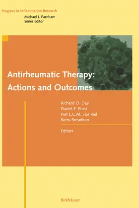 Day / Furst / Riel |  Antirheumatic Therapy: Actions and Outcomes | eBook | Sack Fachmedien