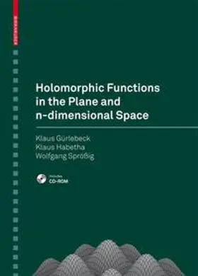 Gürlebeck / Habetha / Sprößig |  Holomorphic Functions in the Plane and n-dimensional Space | eBook | Sack Fachmedien