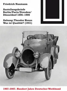 Naumann |  Ausstellungsbriefe Berlin, Paris, Dresden, Düsseldorf 1896-1906 | Buch |  Sack Fachmedien