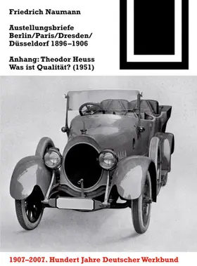 Naumann |  Ausstellungsbriefe Berlin, Paris, Dresden, Düsseldorf 1896-1906 | eBook | Sack Fachmedien