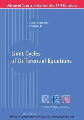 Christopher / Li |  Limit Cycles of Differential Equations | eBook | Sack Fachmedien