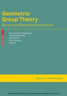 Arzhantseva / Bartholdi / Burillo |  Geometric Group Theory | eBook | Sack Fachmedien