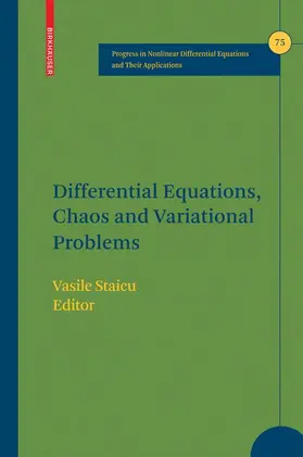 Staicu |  Differential Equations, Chaos and Variational Problems | Buch |  Sack Fachmedien