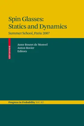 Boutet de Monvel / Bovier |  Spin Glasses: Statics and Dynamics | eBook | Sack Fachmedien